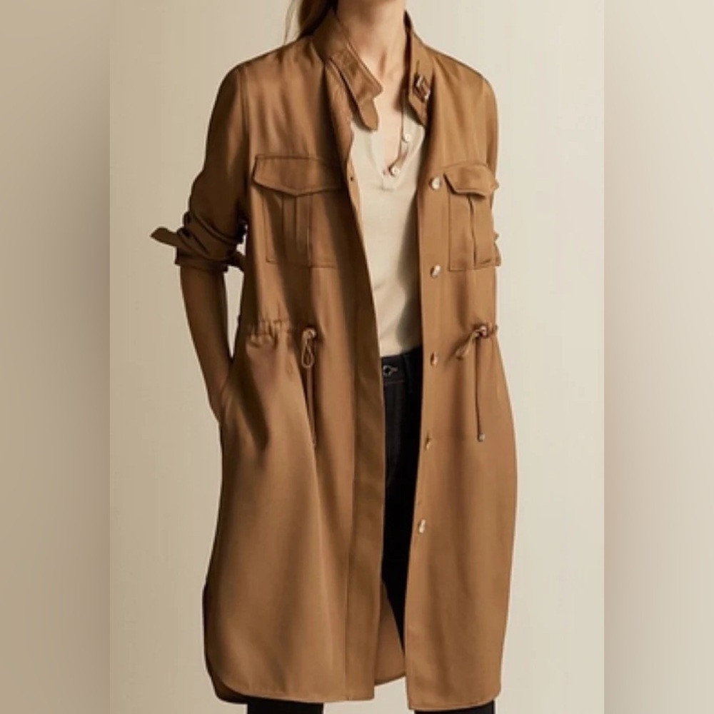 Massimo Dutti Beige Coat
